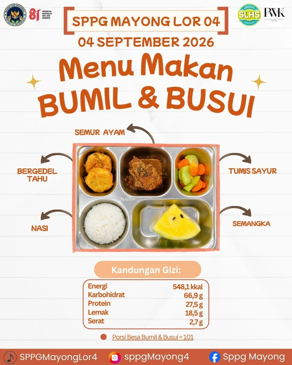 Mbg balita, bumil, busui
