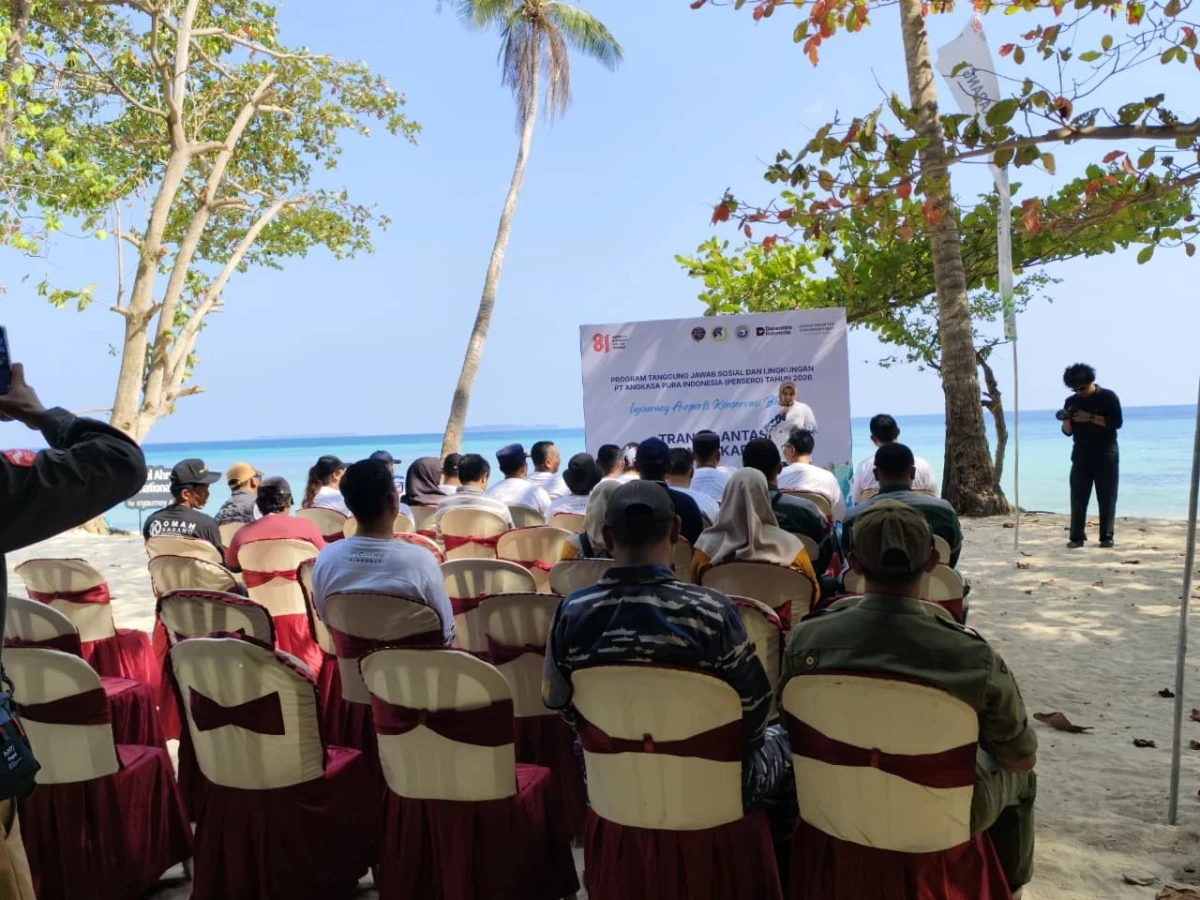 InJourney Airports Konservasi Bahari "Transplantasi Terumbu Karang"
