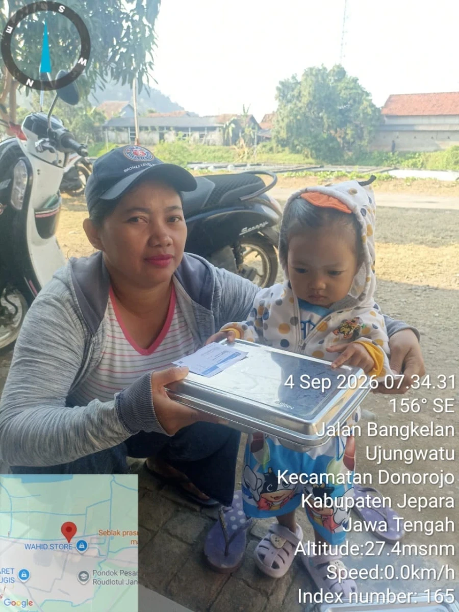POKJA IV DUKUNG MAKANAN BERGIZI GRATIS ( MBG )  di Pos 6