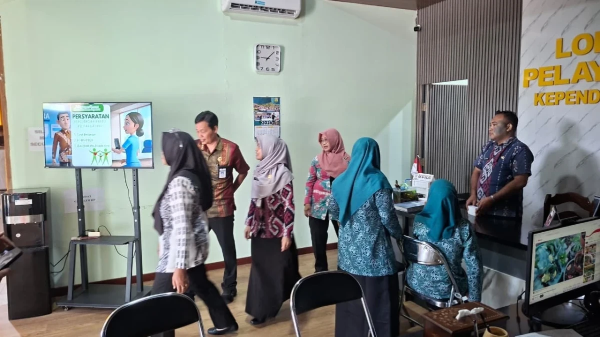 📋 MONITORING KIOS ADMINDUK KECAMATAN JEPARA