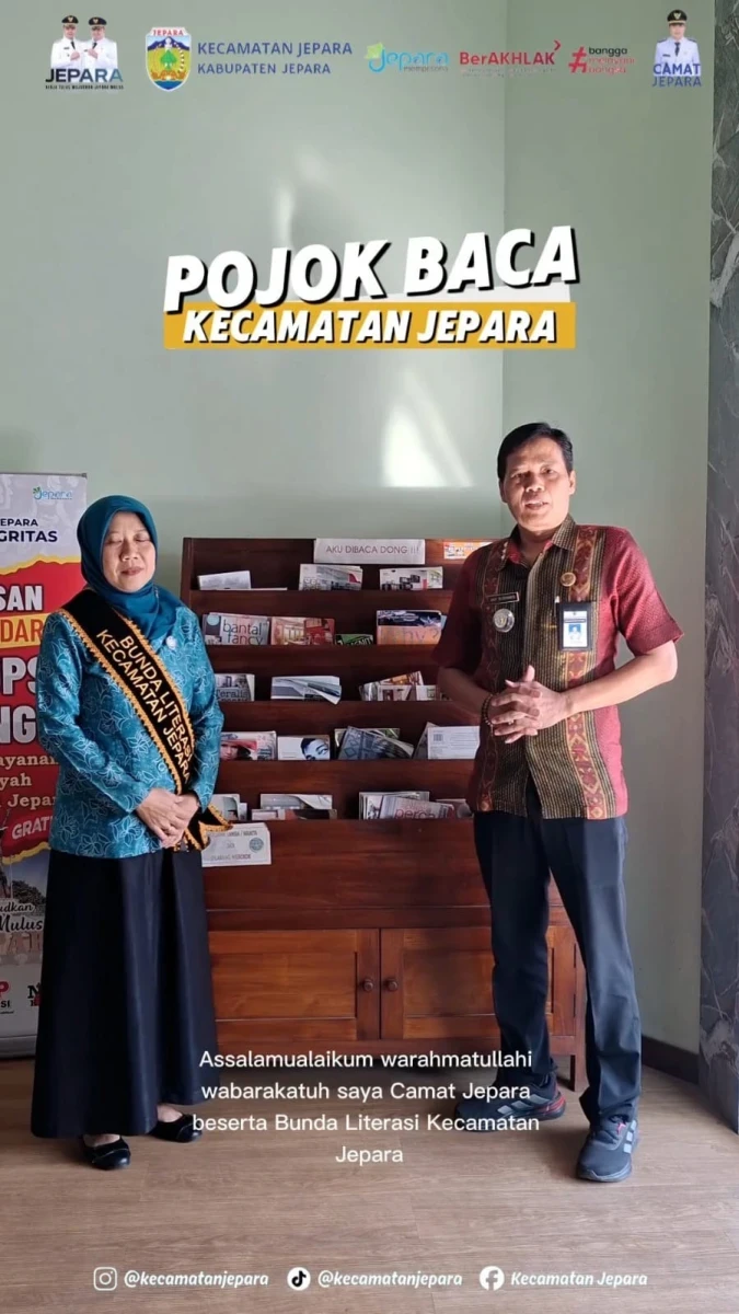 Pojok Baca di Kecamatan Jepara