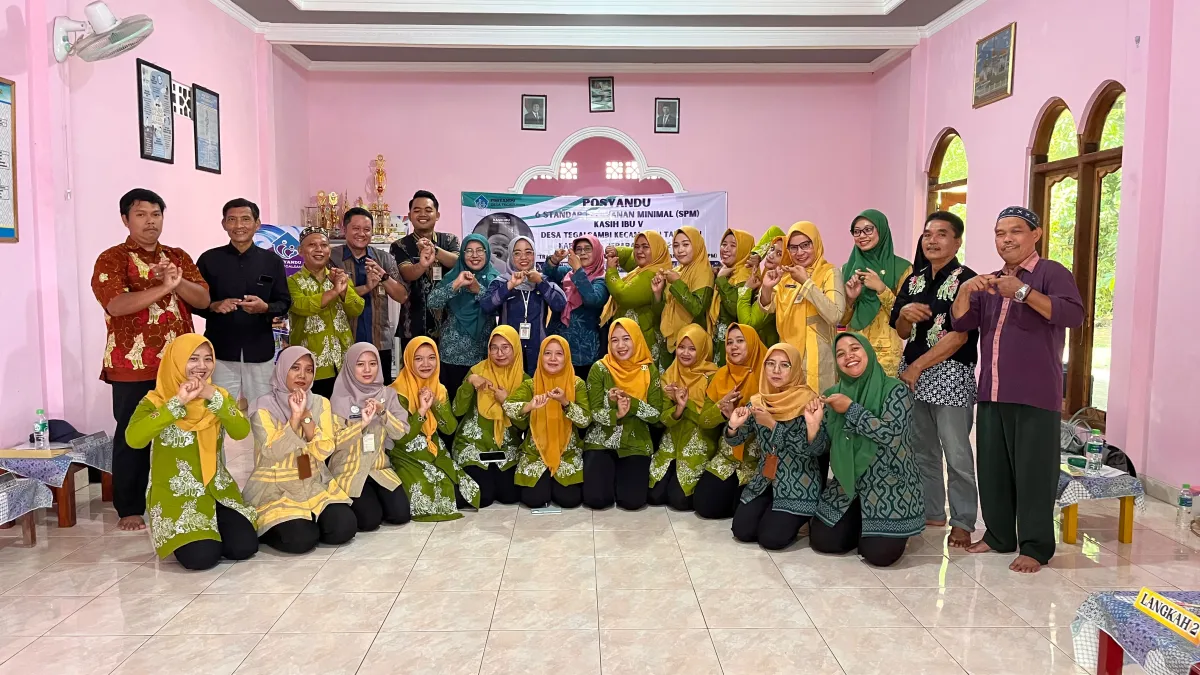 Penilaian Posyandu 6 SPM tingkat Provinsi