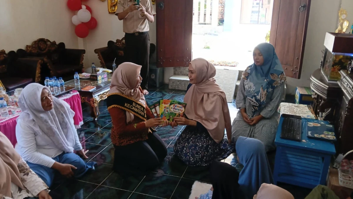 Ruang belajar anak Habiba Library Desa Ujungwatu 
