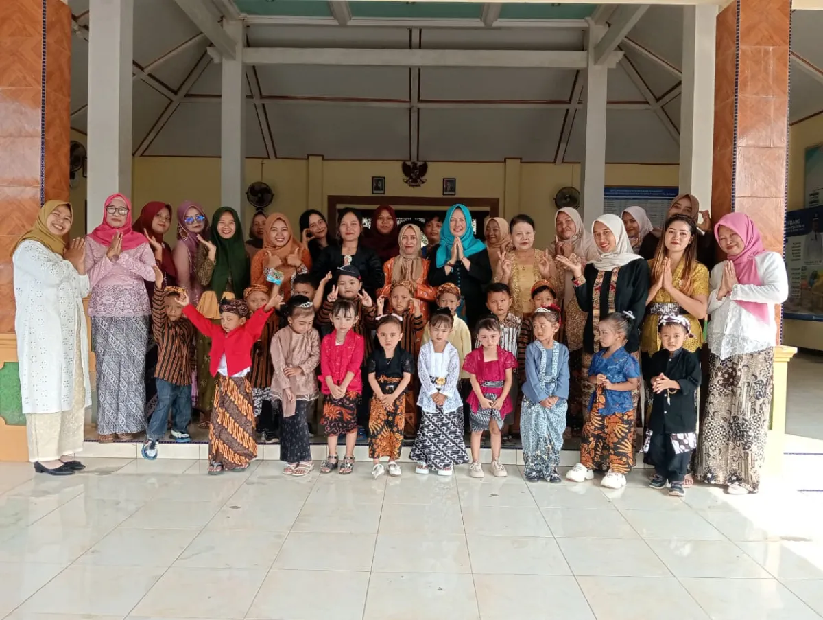 Peringatan hari Kartini ke 147 Pos Paud Ceria