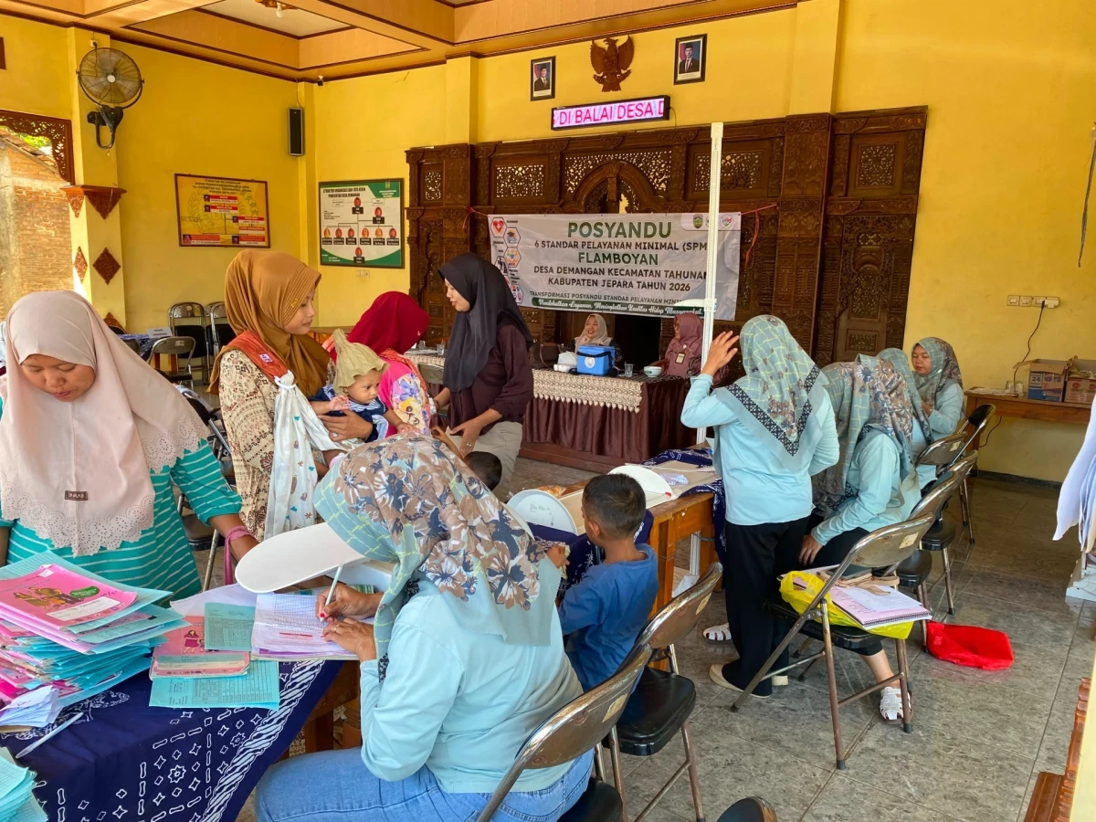 Kegiatan Posyandu 6 SPM