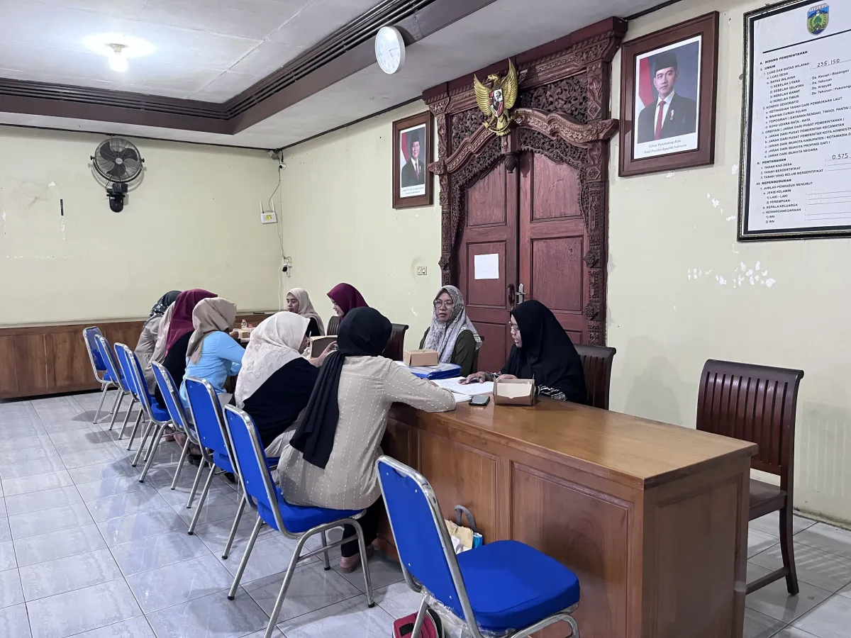 Rapat Inti Pengurus TP. PKK Desa Senenan