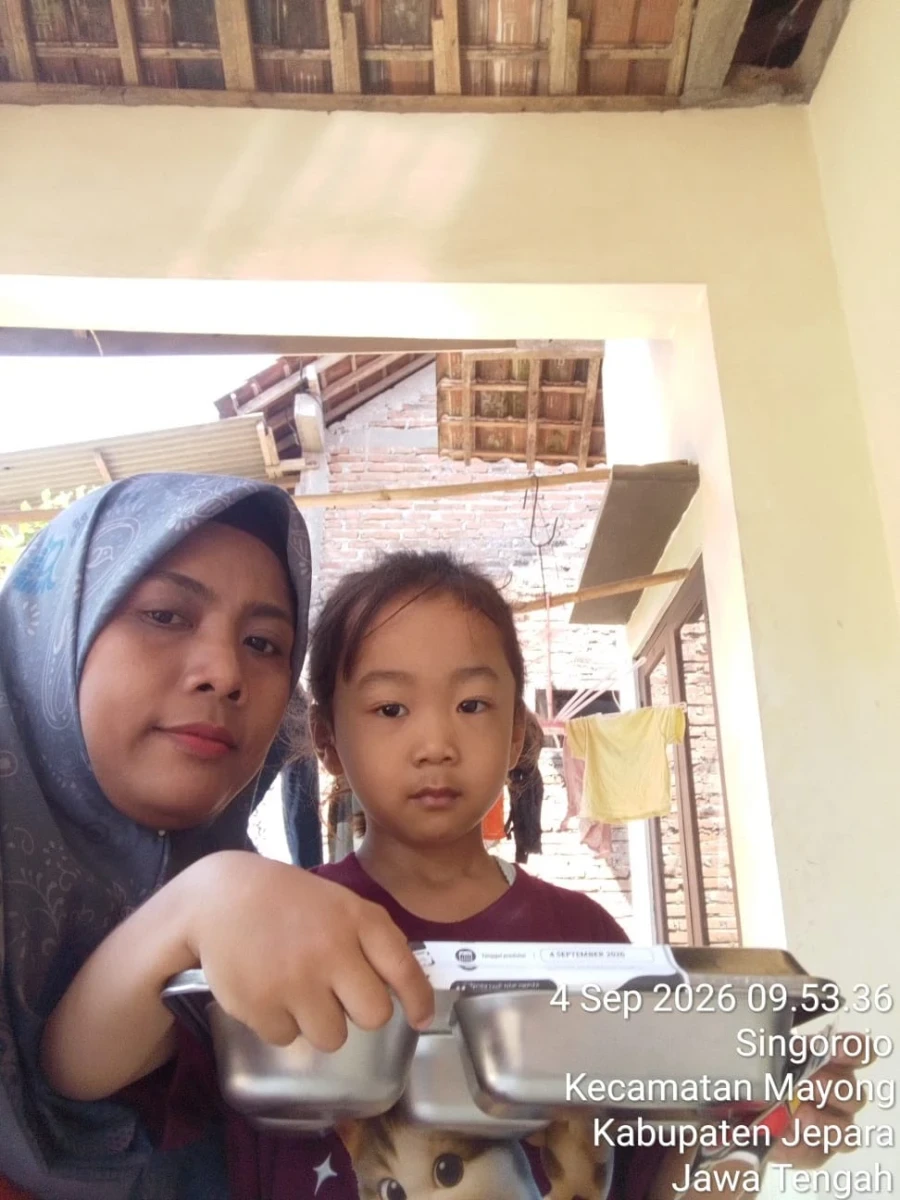 Senyum Sehat Balita Desa Singorojo dalam Program MBG 3B Posyandu Dahlia