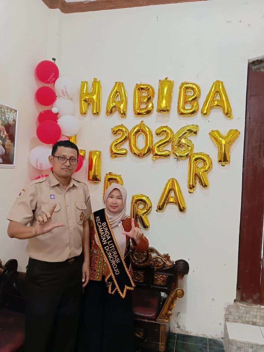 Merawat Literasi di Era Digital: TP PKK & Bunda Literasi Sambangi Habiba Library Desa Ujungwatu, Kecamatan Donorojo