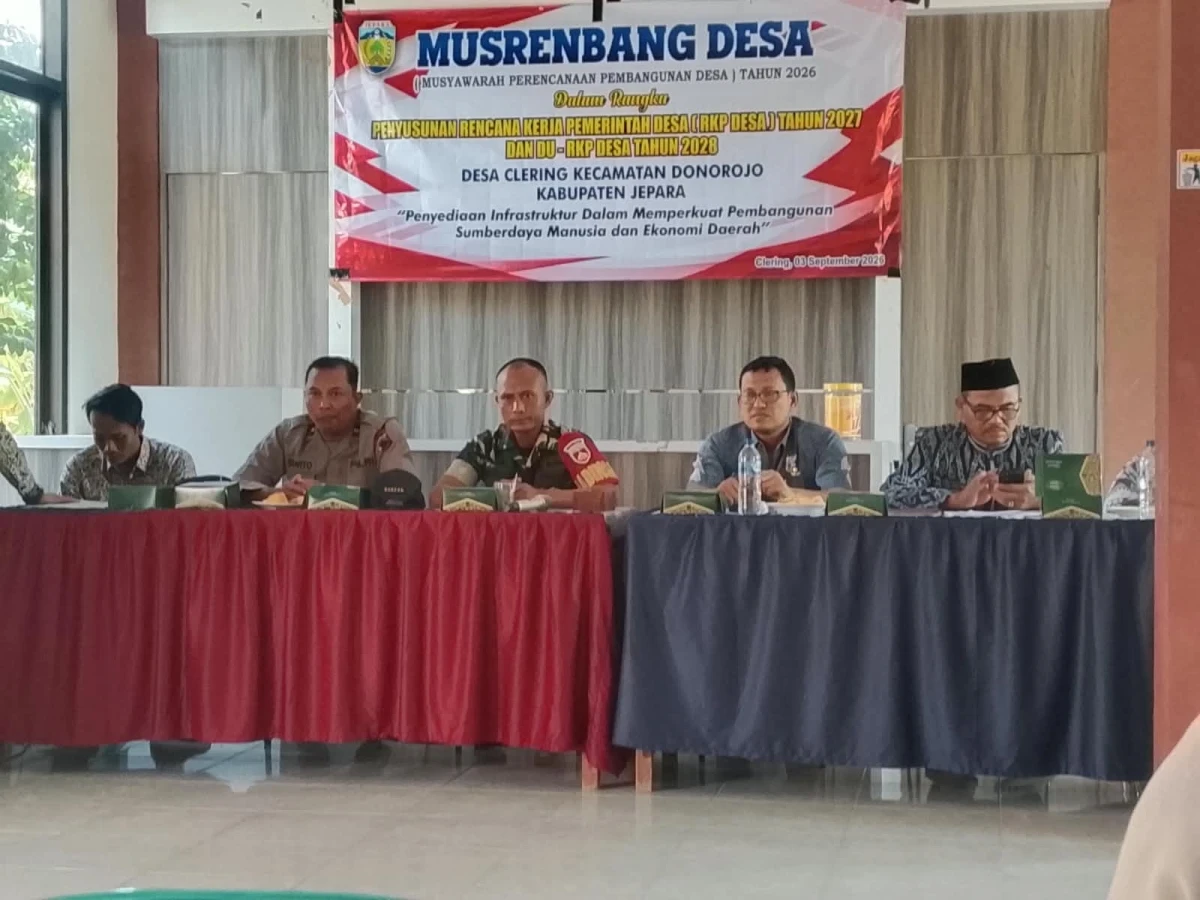 Musrenbangdes Clering 2026: Sinopsis dan Pembentukan Prioritas Pembangunan Desa