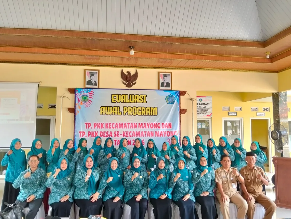 Evaluasi awal program kerja tp. Pkk kecamatan dan tp. Pkk desa