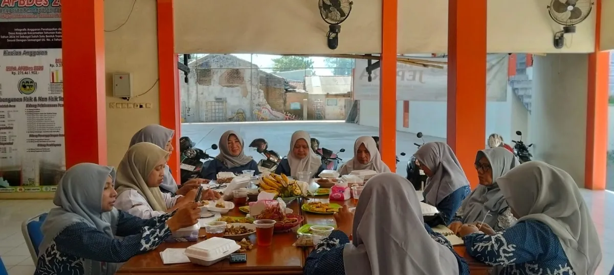 Rapat pengurus TP PKK desa