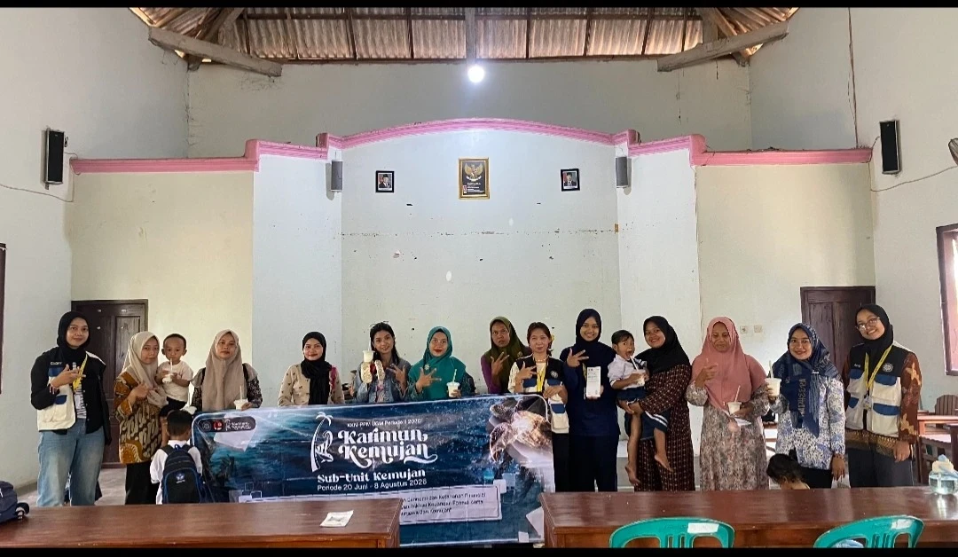 Bukan Boba Biasa: Keseruan Ibu-Ibu PKK Kemujan Olah Rumput Laut Jadi Boba Sehat