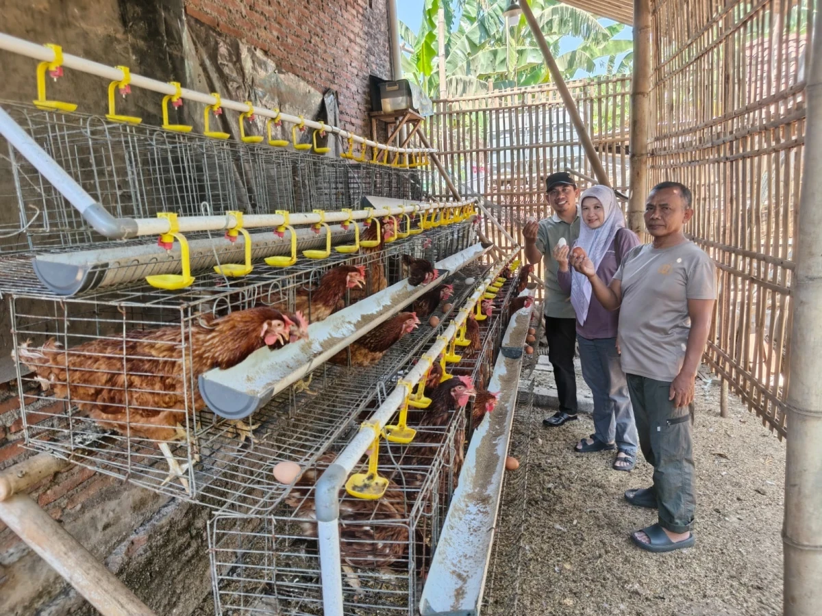 Ketua Dekranasda Mayong Matangkan Kunjungan DWP Jumat Peduli ke UMKM Telur Omega Tigajuru