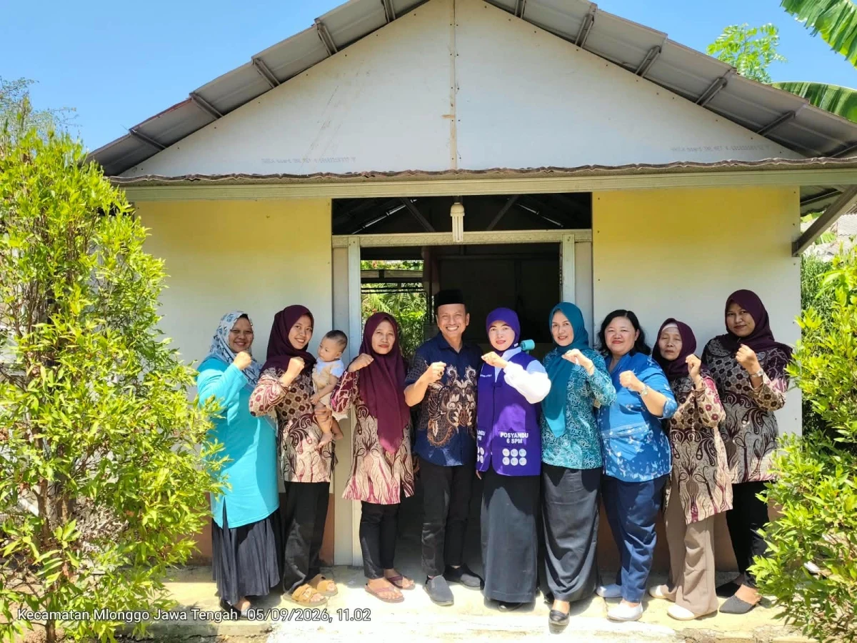 Monitoring Posyandu Harapan 1, Perkuat Layanan Kesehatan Masyarakat Desa Karanggondang