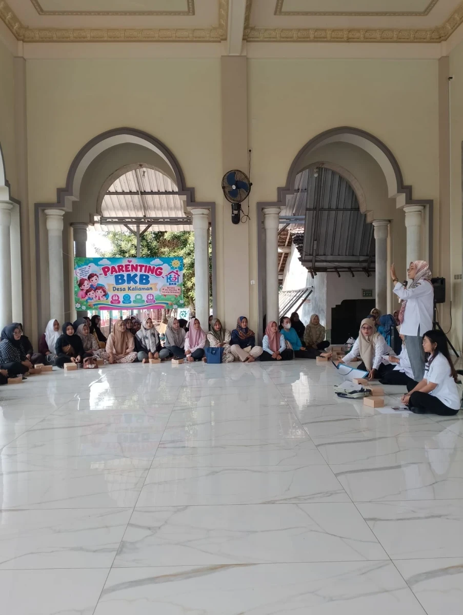 Kegiatan Parenting BKB Pokja II PKK di TK TA Kaliaman 02 
