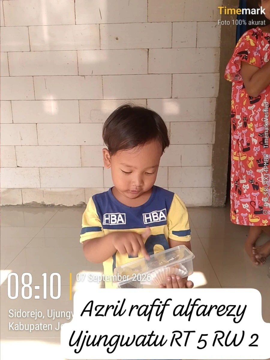 POKJA IV DESA UJUNGWATU MENDAMPINGI BOK PMT BALITA