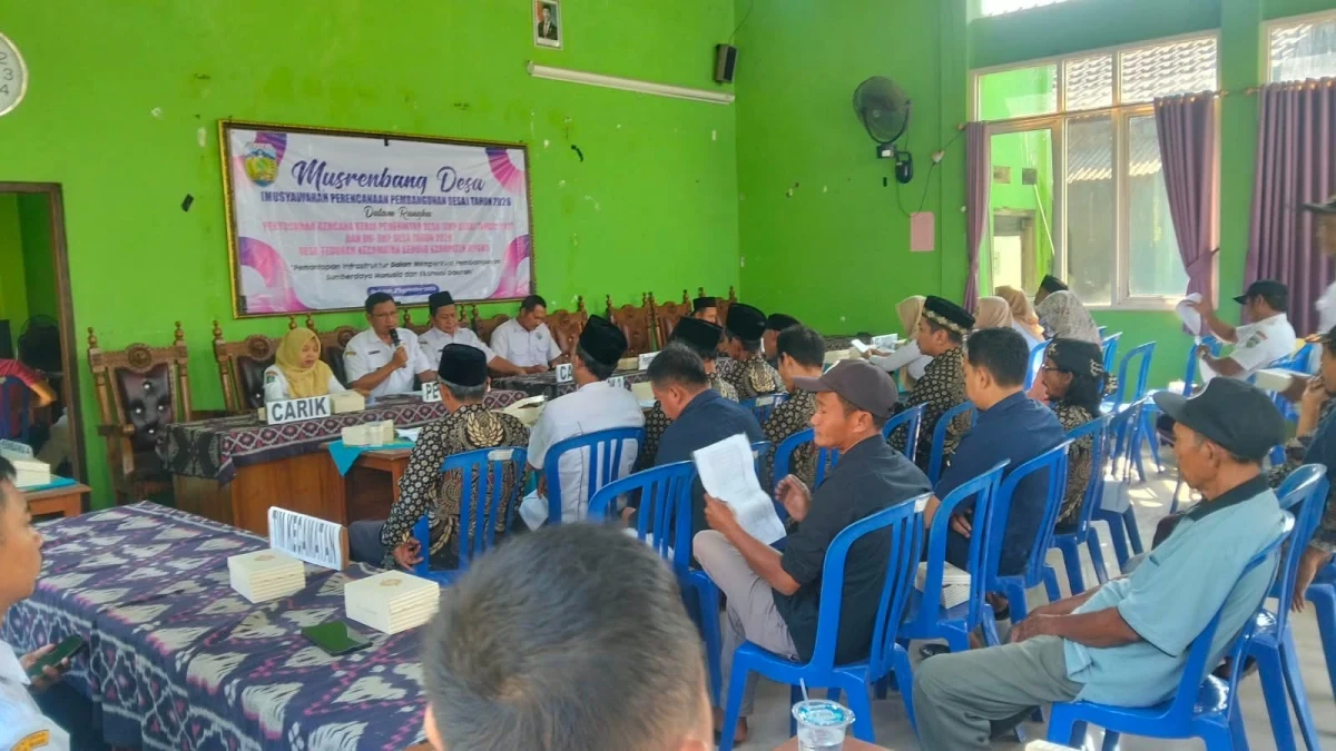 Musrenbang Desa Tedunan
