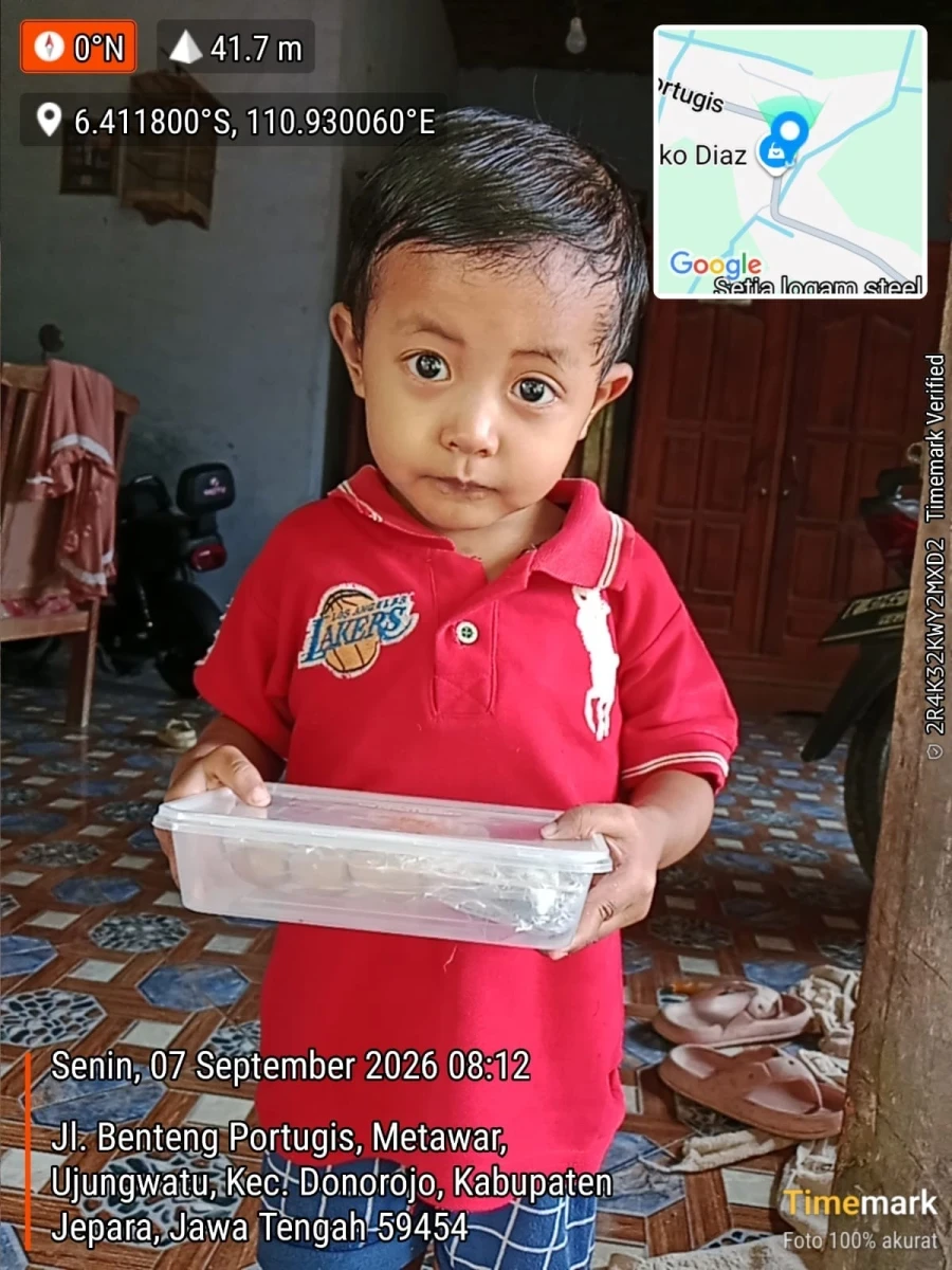 TP.PKK POKJA IV DESA UJUNGWATU MENDAMPINGI BOK PMT BALITA