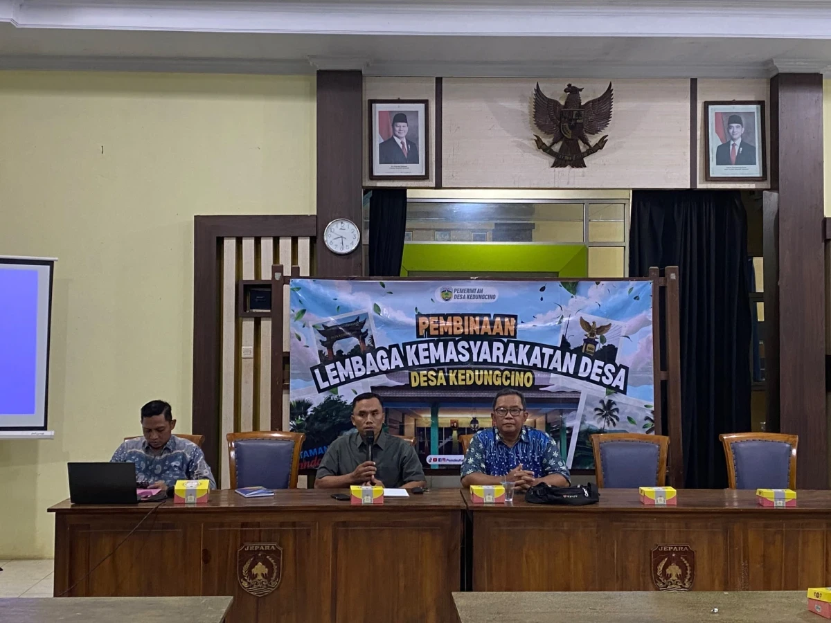 PEMBINAAAN LEMBAGA KEMASYARAKATAN DESA KEDUNGCINO BULAN SEPTEMBER 2026