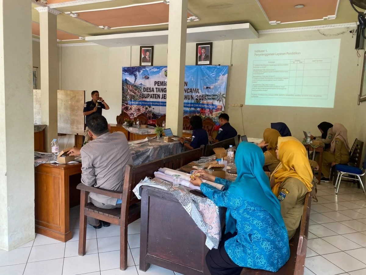 TP PKK Desa Tegalsambi Ikuti Materi Penilaian Ketangguhan Desa dalam Pembentukan Desa Tanggap Bencana