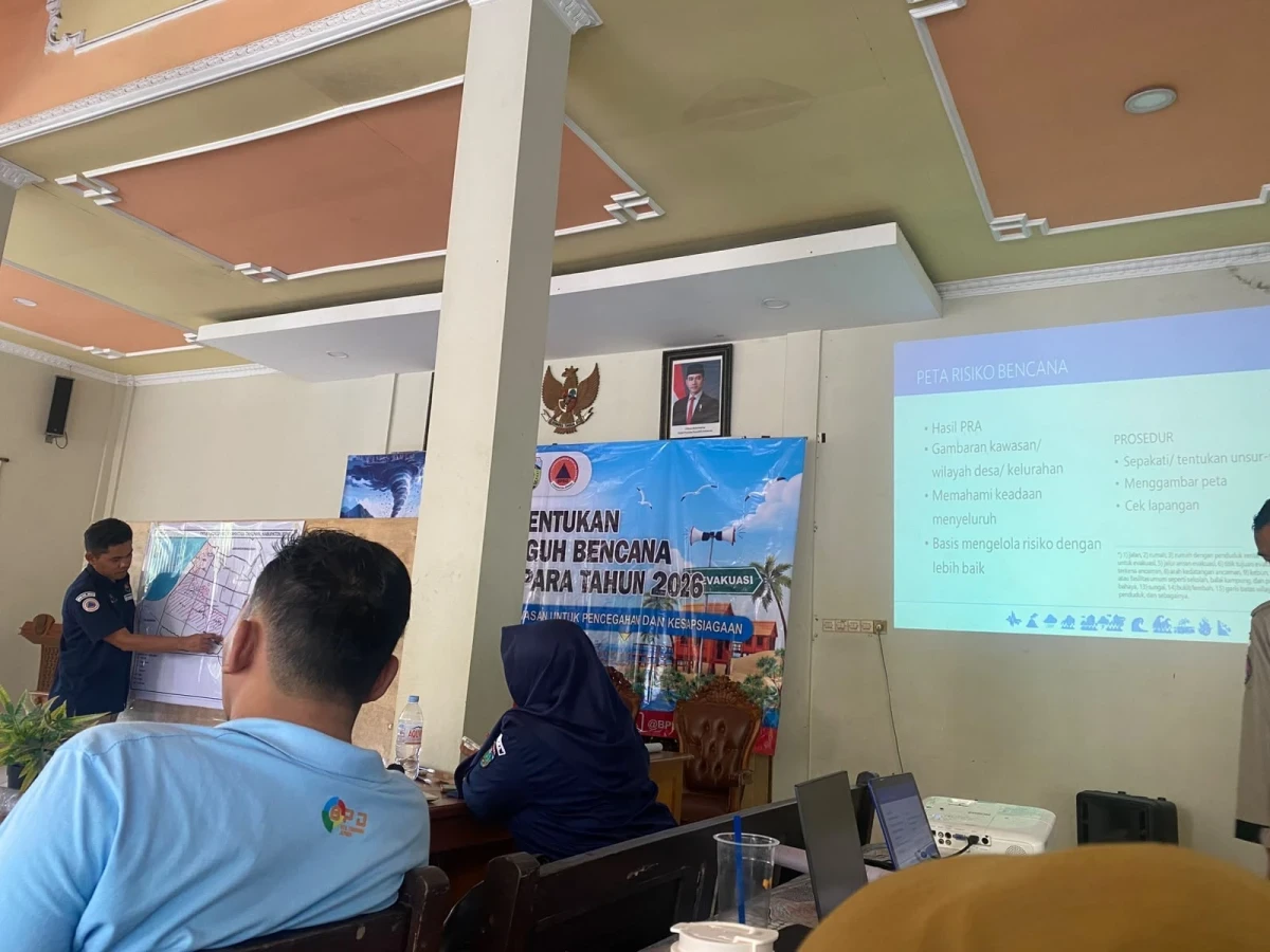 TP PKK Desa Tegalsambi Ikuti Materi Pembuatan Peta Bencana untuk Memperkuat Kesiapsiagaan Desa
