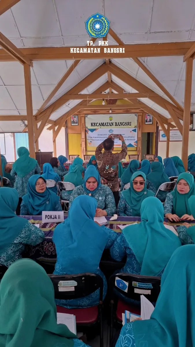 Evaluasi Awal Program dari Tim Penggerak PKK Kabupaten Jepara Kecamatan Bangsri dan Desa se Kecamatan  Bangsri Tahun 2026