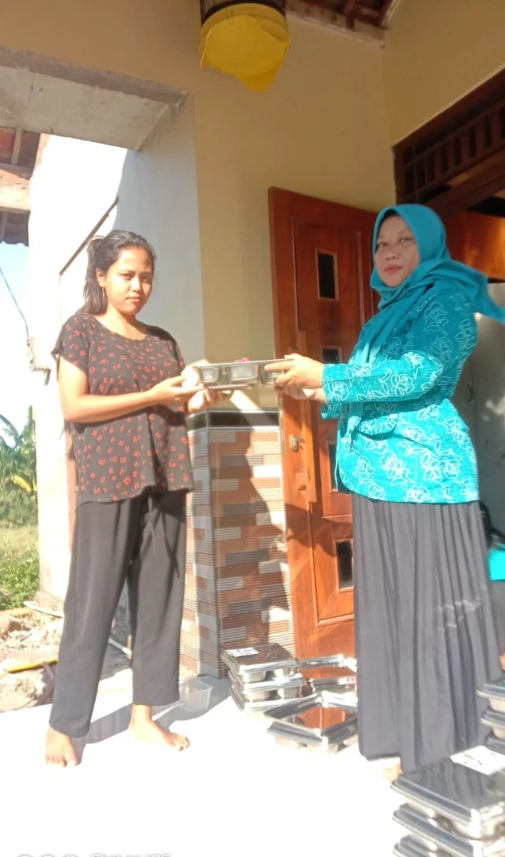 TP PKK Desa Mororejo Ikut Serta bagikan MBG 3 September 2026