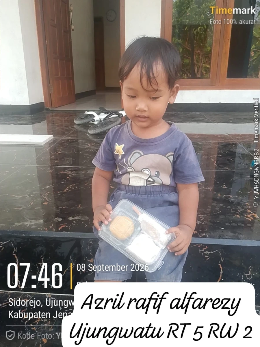 DI POS RW 02 TP.POKJA IV MAKANAN BERGIZI GRATIS MBG