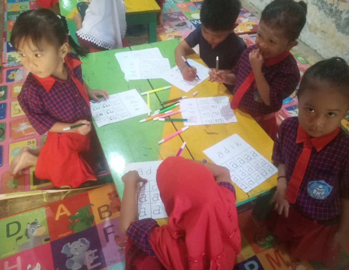 KEGIATAN POS PAUD HARAPAN BUNDA