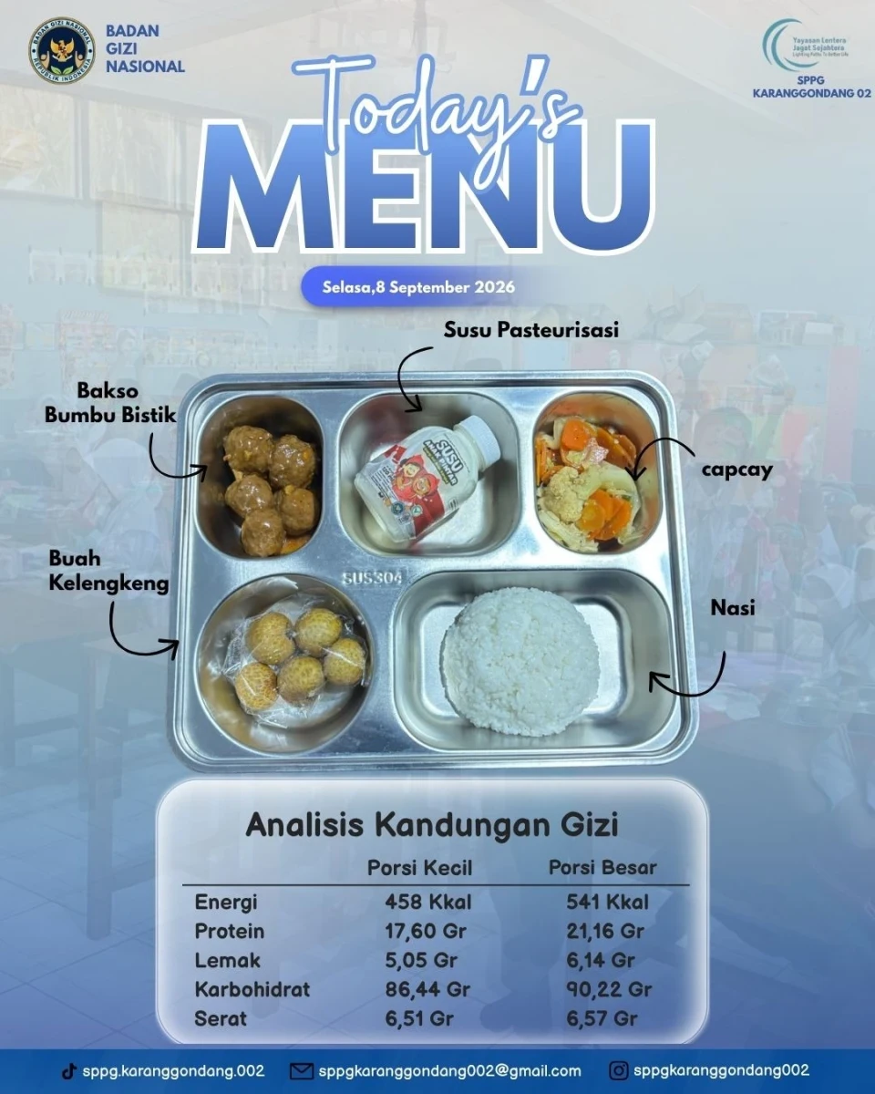 Bunda PAUD Desa Karanggondang Pantau Penyaluran Menu MBG Bergizi di POS PAUD Ceria