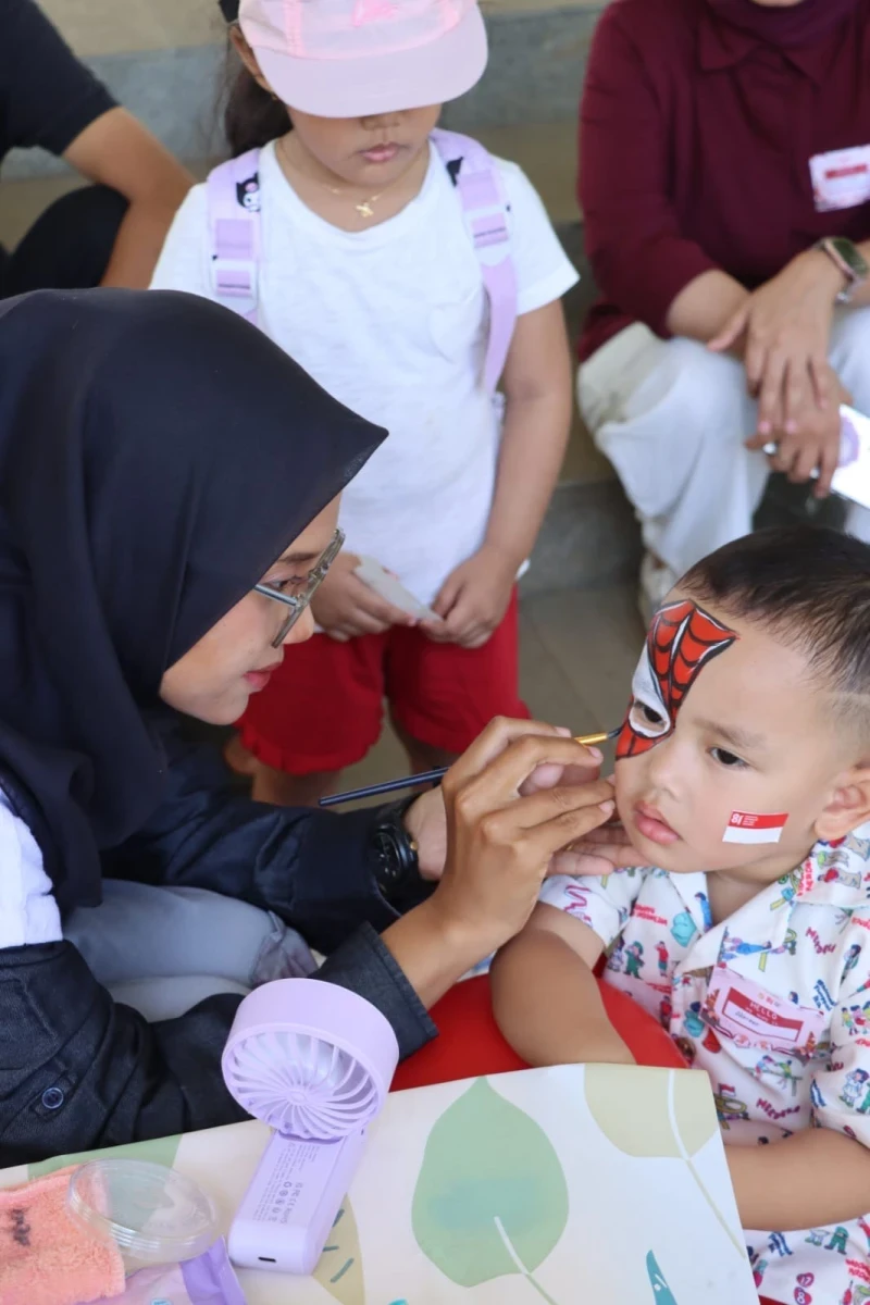 Warna-Warni Kreativitas, PKK Telukawur Hadir Meriahkan Sunthai Street Food