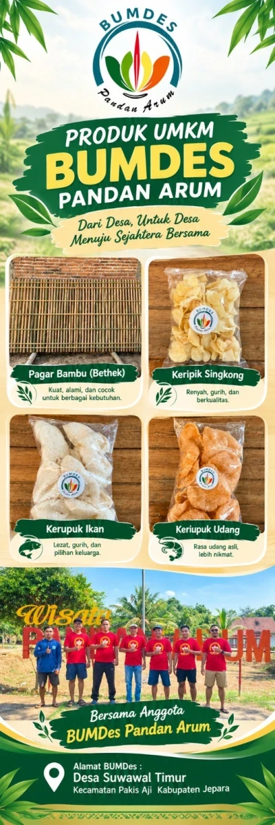 BUMDes Pandan Arum: Dari Desa, Untuk Desa, Menuju Sejahtera Bersama