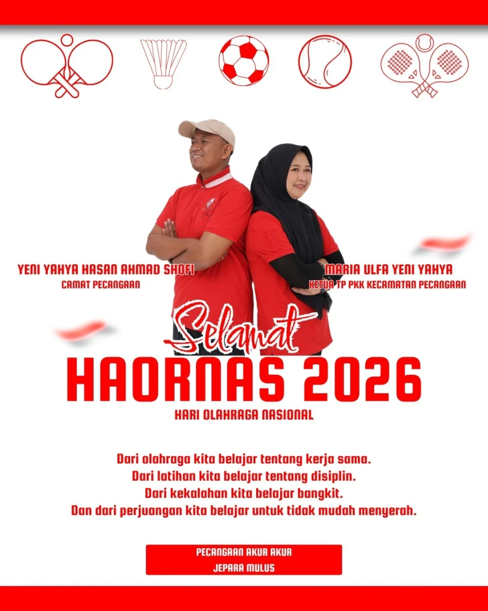 Selamat Hari Olahraga Nasional (HAORNAS) 2026