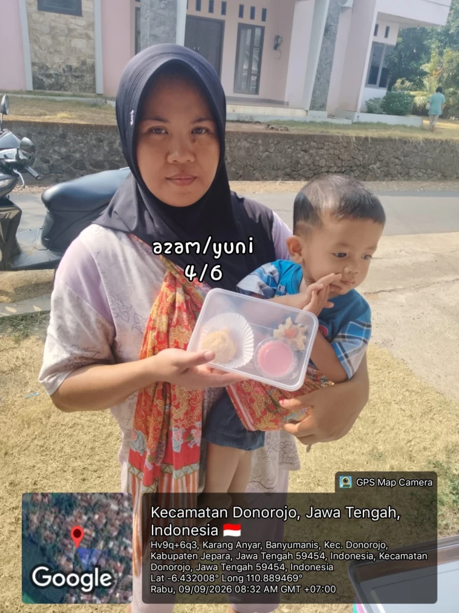 LAPORAN KEGIATAN PENDISTRIBUSIAN PMT DAN MBG UNTUK BALITA POS MAWAR MERAH 4 DESA BANYUMANIS