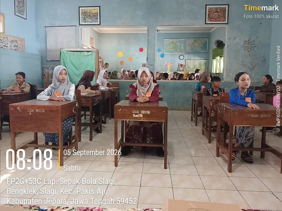 Bunda Literasi Kecamatan Pakis Aji Dampingi Lomba Nulis lan Maca Aksara Jawa dalam Tunas Bahasa Ibu 2026