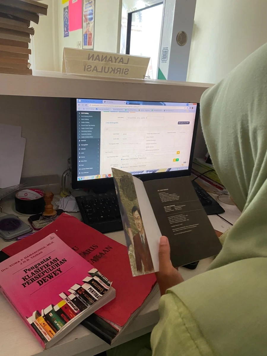 Digitalisasi Koleksi Perpustakaan Barokah Ilmu melalui Sistem INLISLite