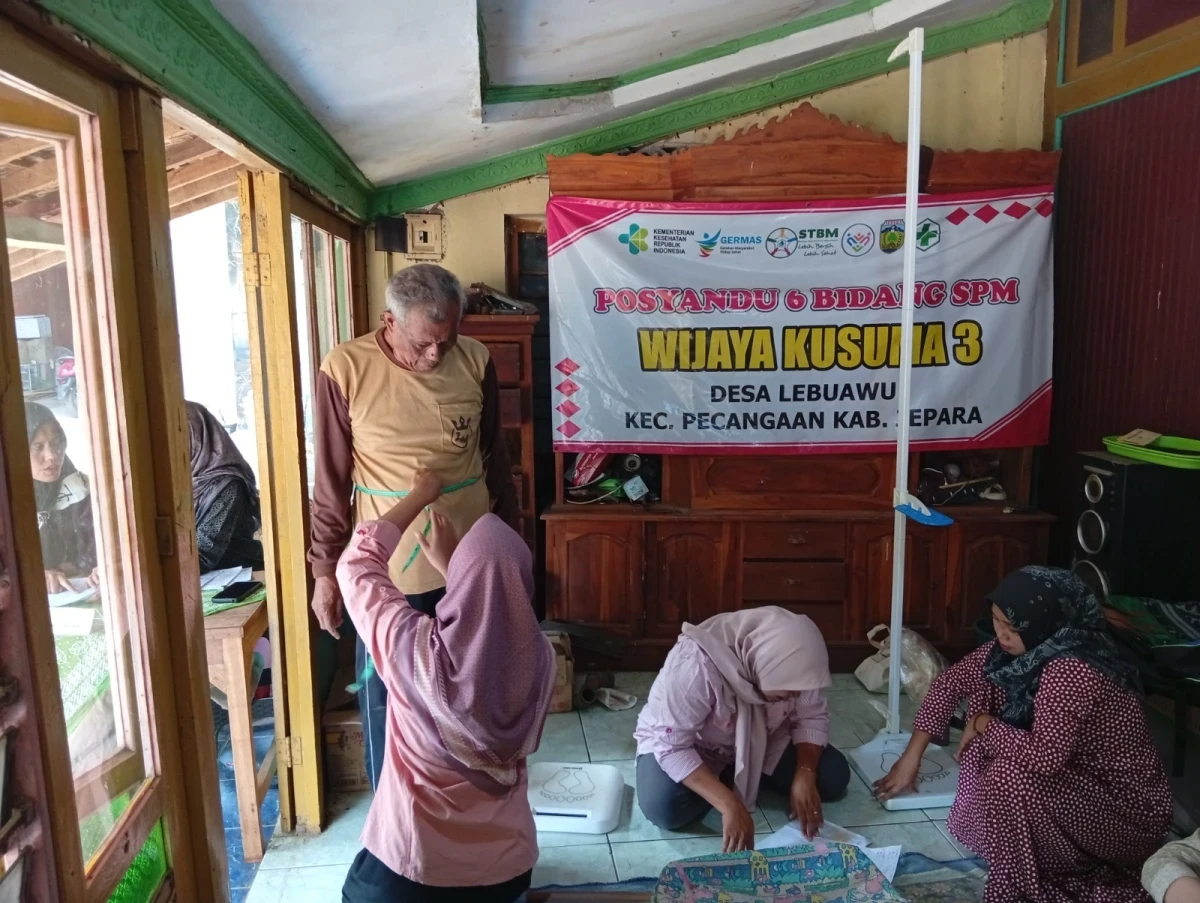 Pelayanan 6 Bidang SPM Posyandu Wijaya Kusuma 3 Bulan September 2026 Desa Lebuawu 