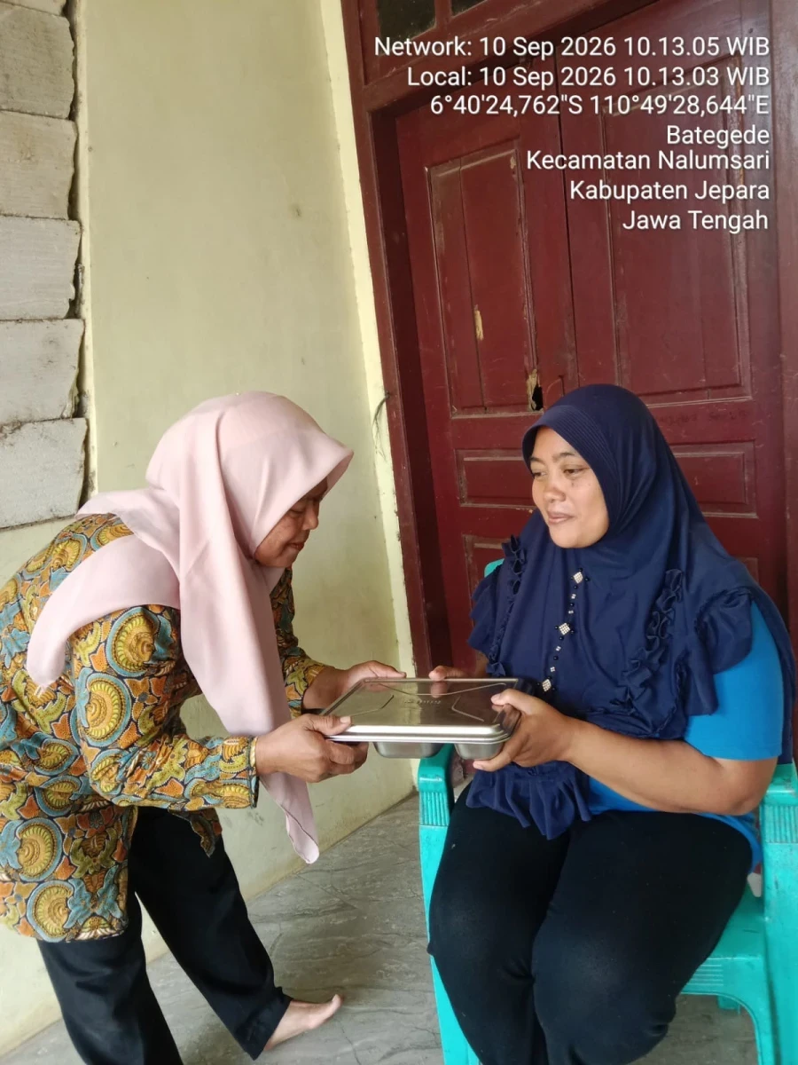 Pembagian MBG ke dukuh godang