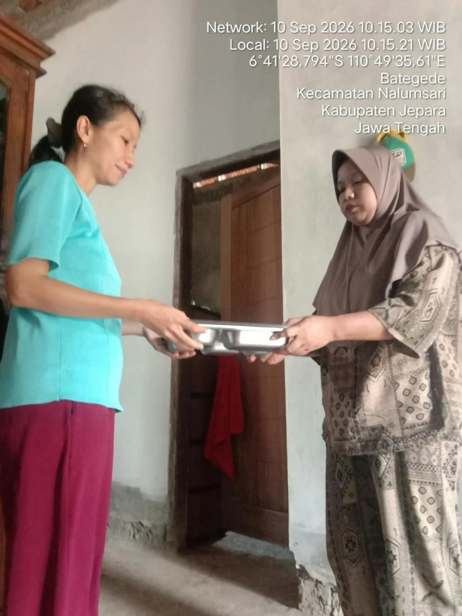 Pembagian MBG ke dukuh Sentul dan gedinding
