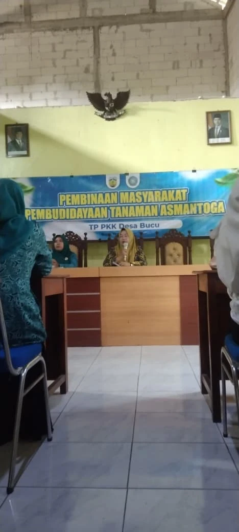 Pembinaan Masyarakat Pembudidayaan Tanaman Asmantoga