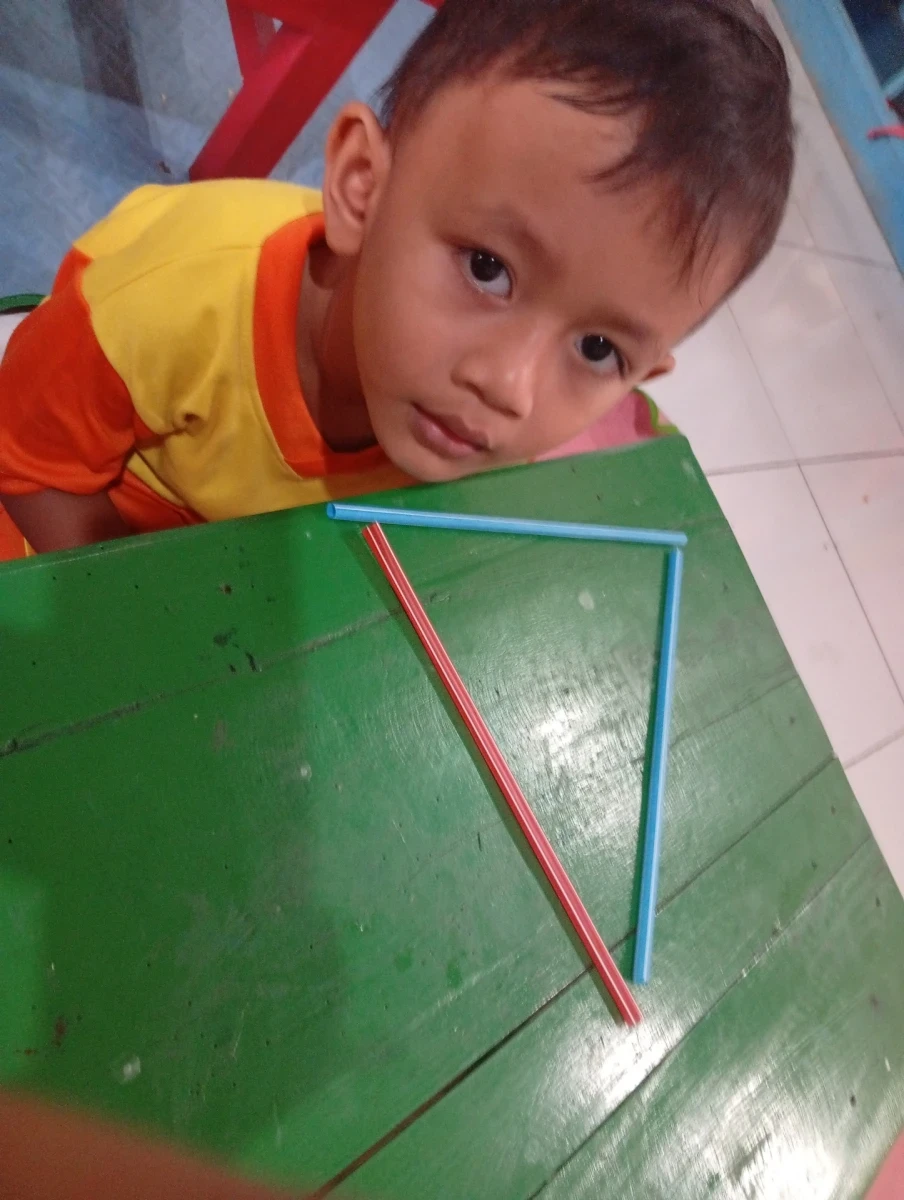 Kegiatan belajar mengajar dengan tema keluarga ku(rumah)