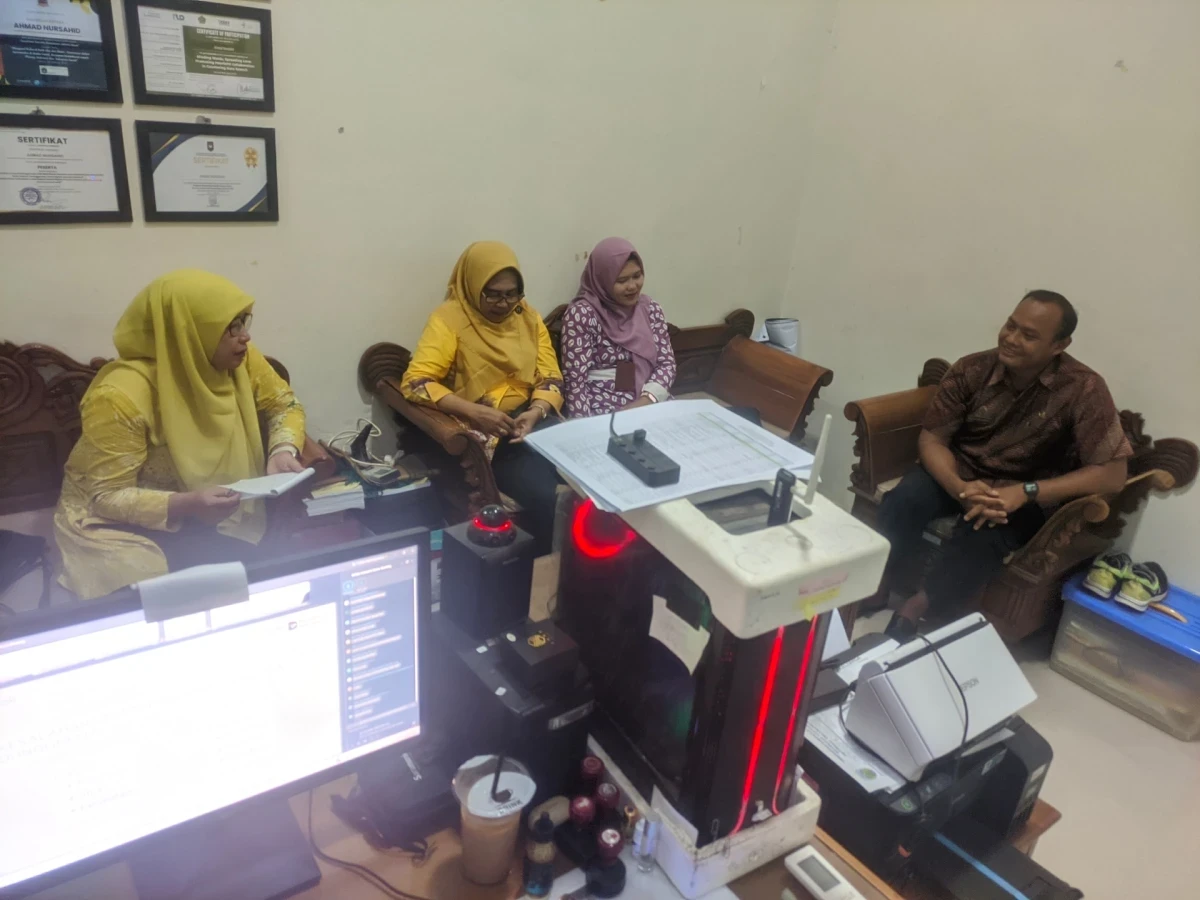 Perkuat Budaya Literasi Desa, Diskarpus Jepara Bina dan Monitor Perpusdes Ngasirah Telukawur
