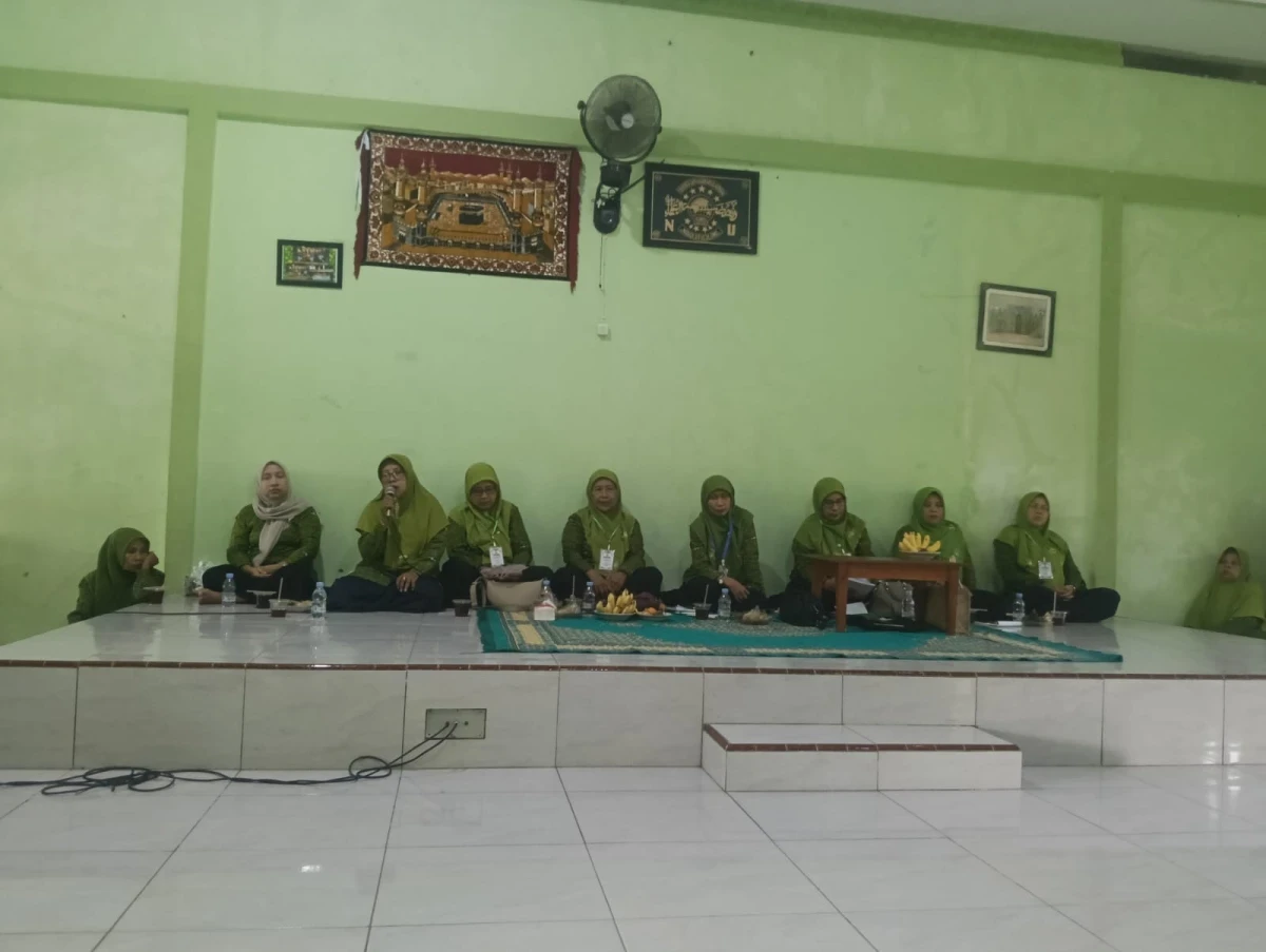 Idaroh dan pelantikan pengurus muslimat ranting desa datar masa bakti 2025-2030