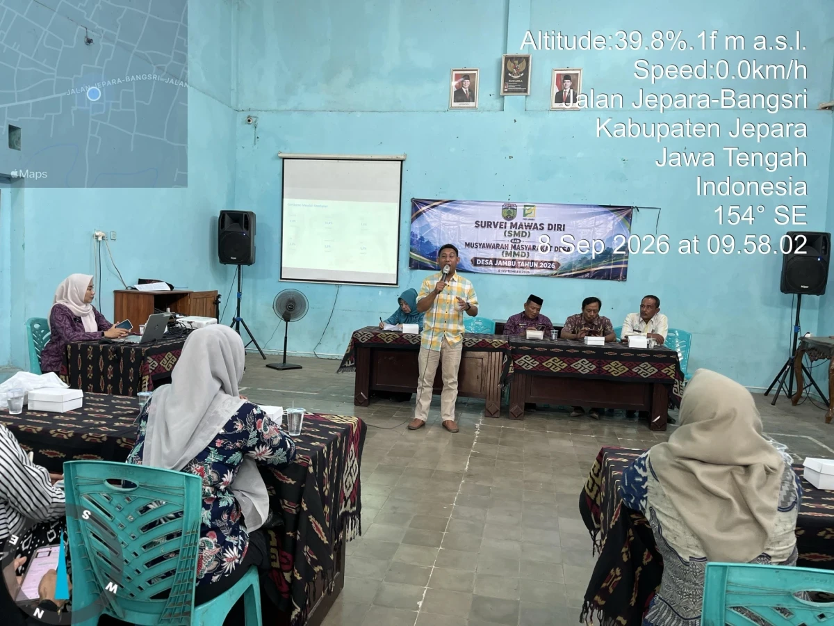 SURVEY MAWAS DIRI & MUSYAWARAH MASYARAKAT DESA