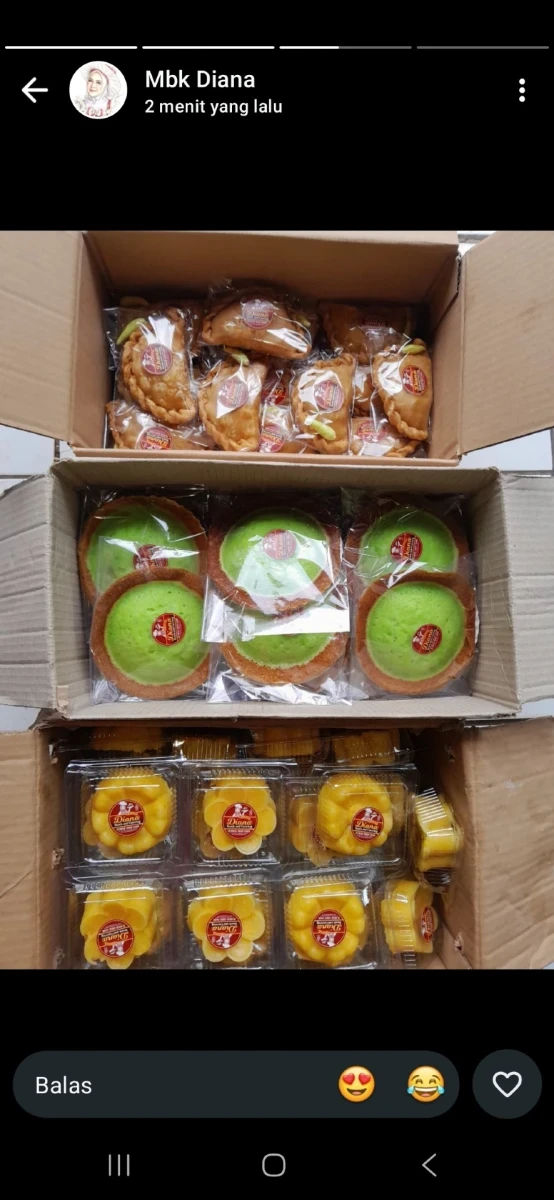 Catering &snack Diana menerima pesanan acara kelas bumil