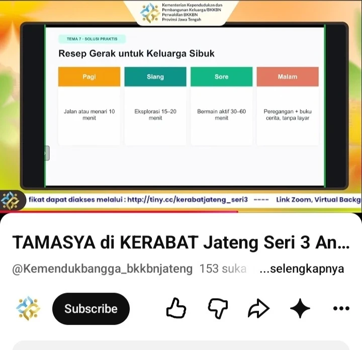 Webinar Anti Mager Anak Tumbuh Optimal