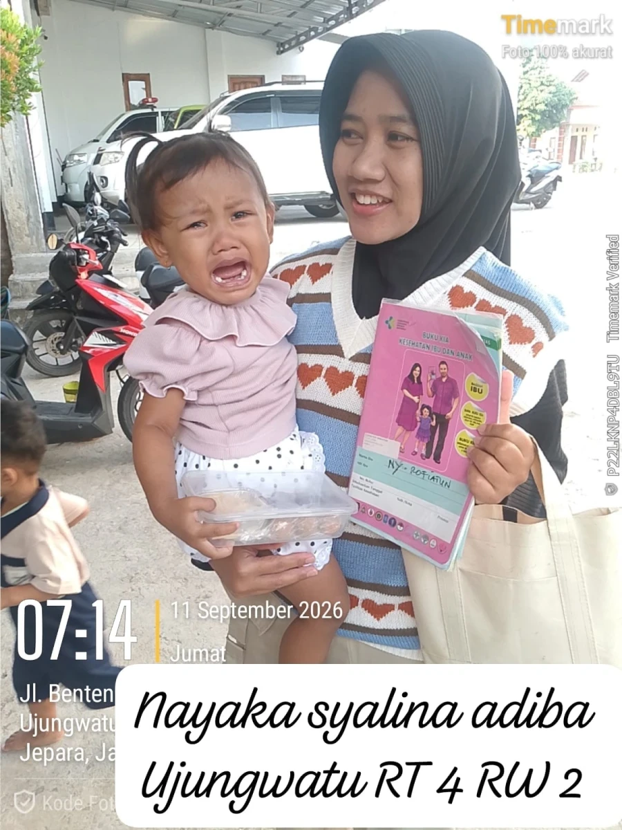 DI POS 2 DAN 5 RW 02 PENDISTRIBUSIAN PMT BOK BAGI BALITA, BUSUI DAN BUMIL