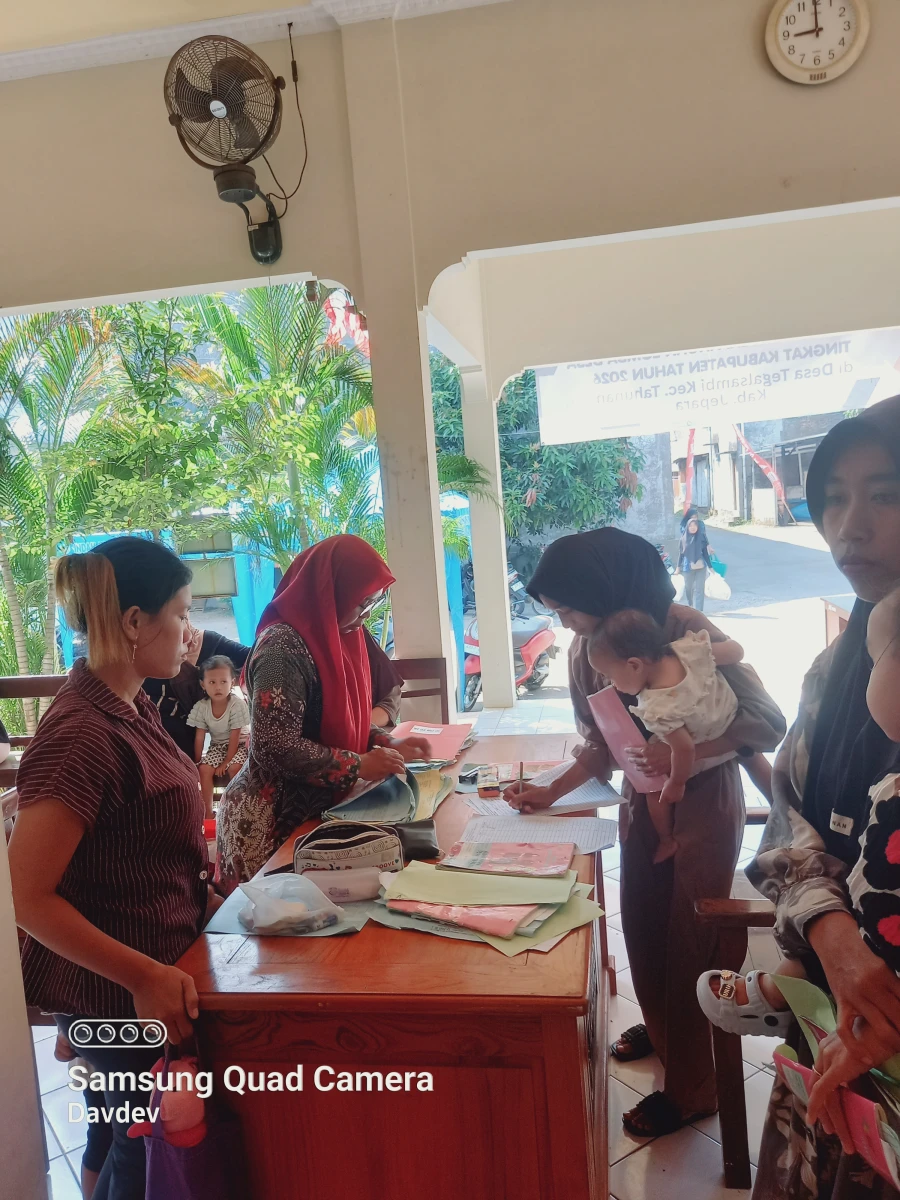 Posyandu 6 SPM Kasih Ibu 1 Bulan April