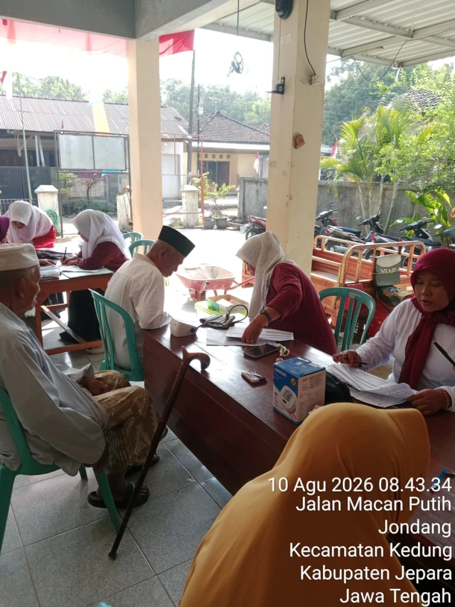 Posyandu lansia & Posbindu Bunga Hati 