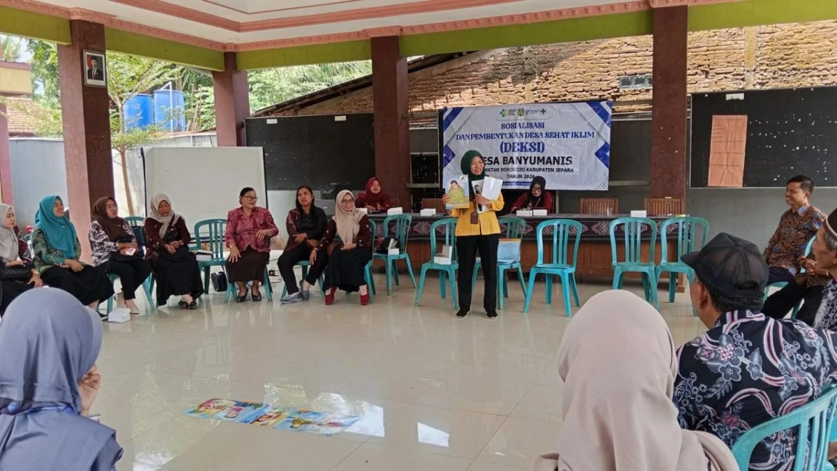 LAPORAN KEGIATAN SOSIALISASI DAN PEMBENTUKAN DESA SEHAT IKLIM